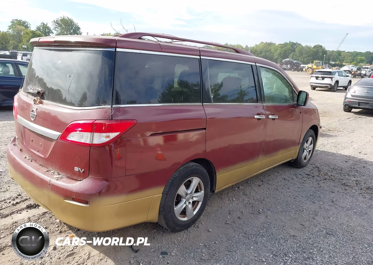 2012 Nissan Quest Sv VIN:JN8AE2KP8C9039550 - 4