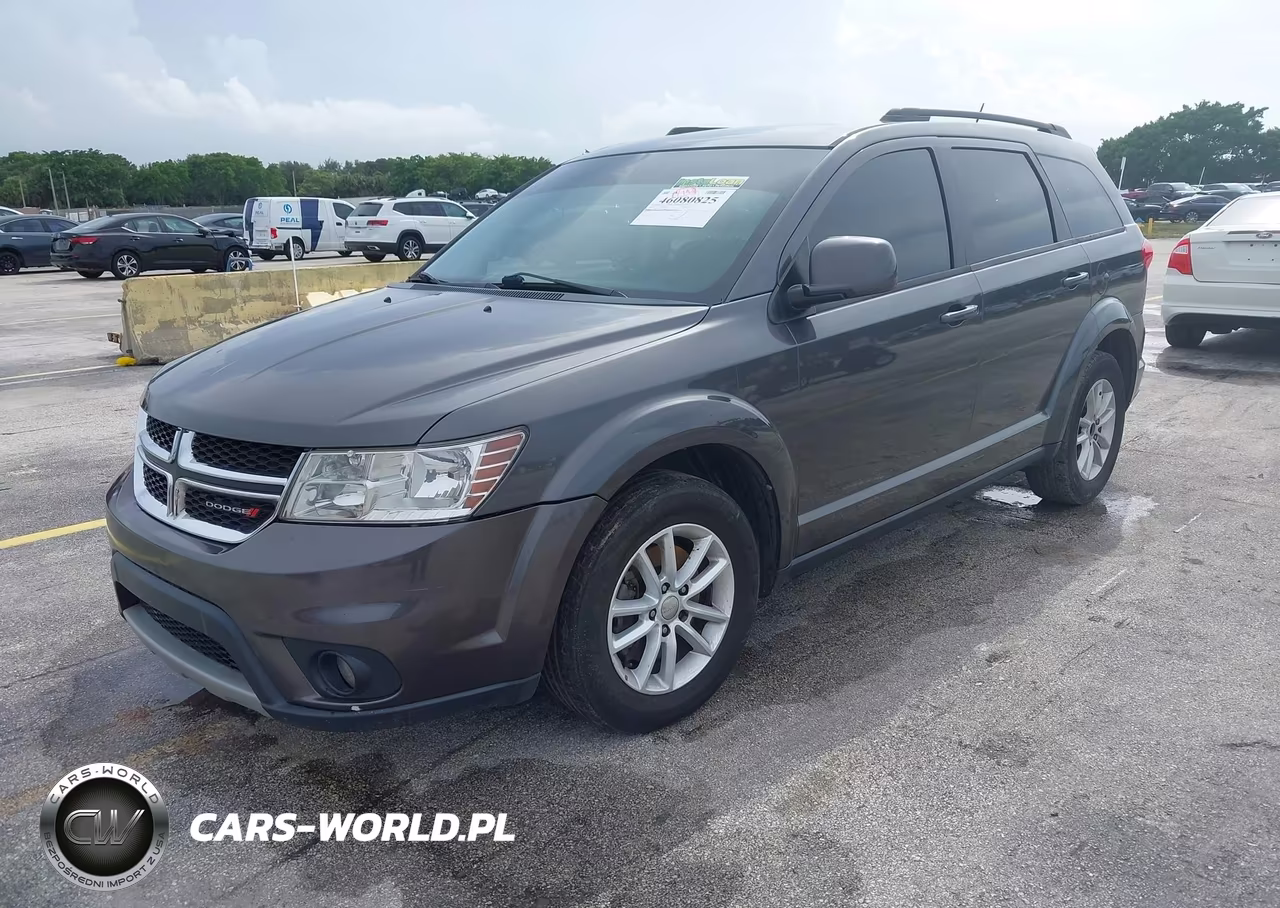 2016 Dodge Journey Sxt VIN:3C4PDCBG3GT214587 - 2