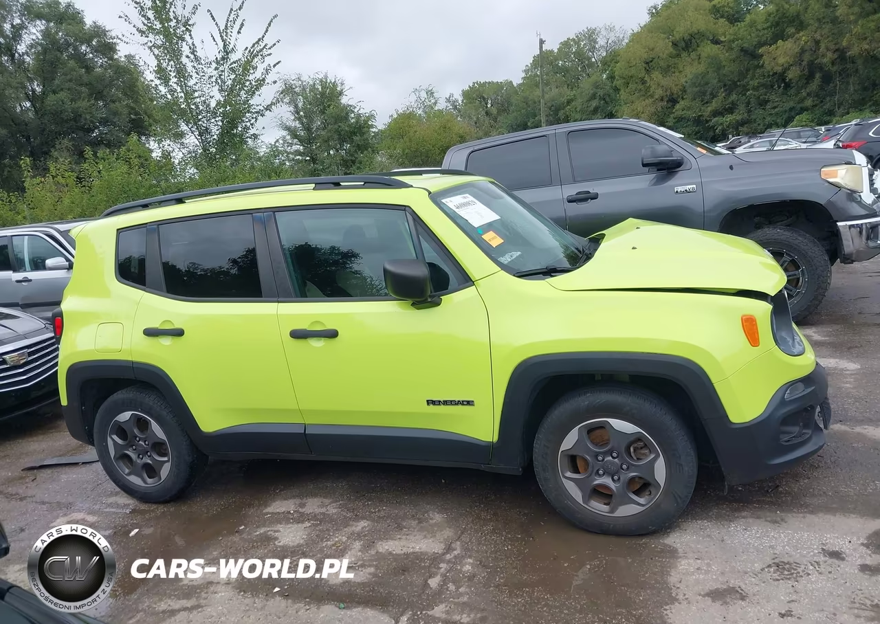 2017 Jeep Renegade Sport Fwd VIN:ZACCJAAB8HPG04952 - 14