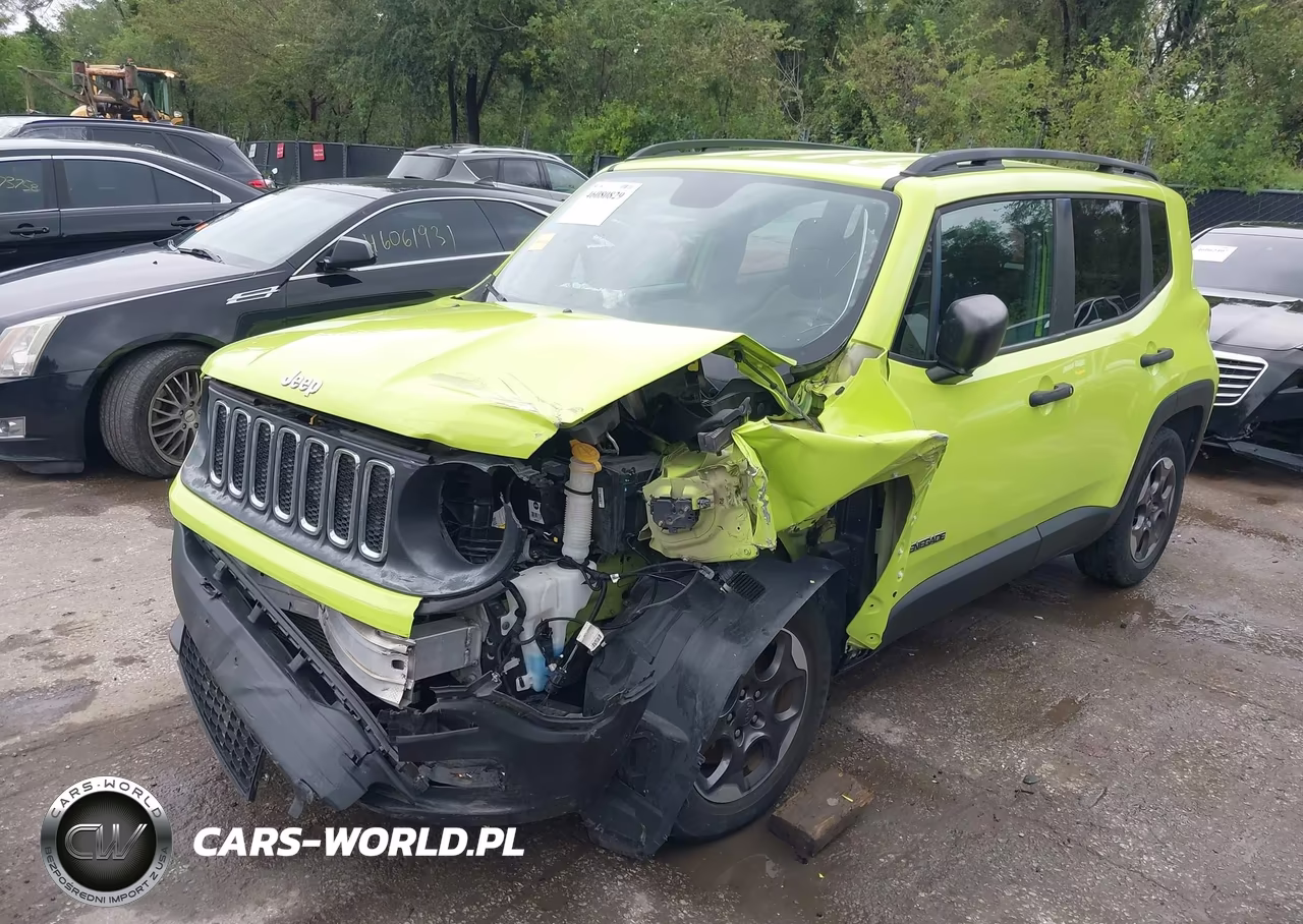 2017 Jeep Renegade Sport Fwd VIN:ZACCJAAB8HPG04952 - 2