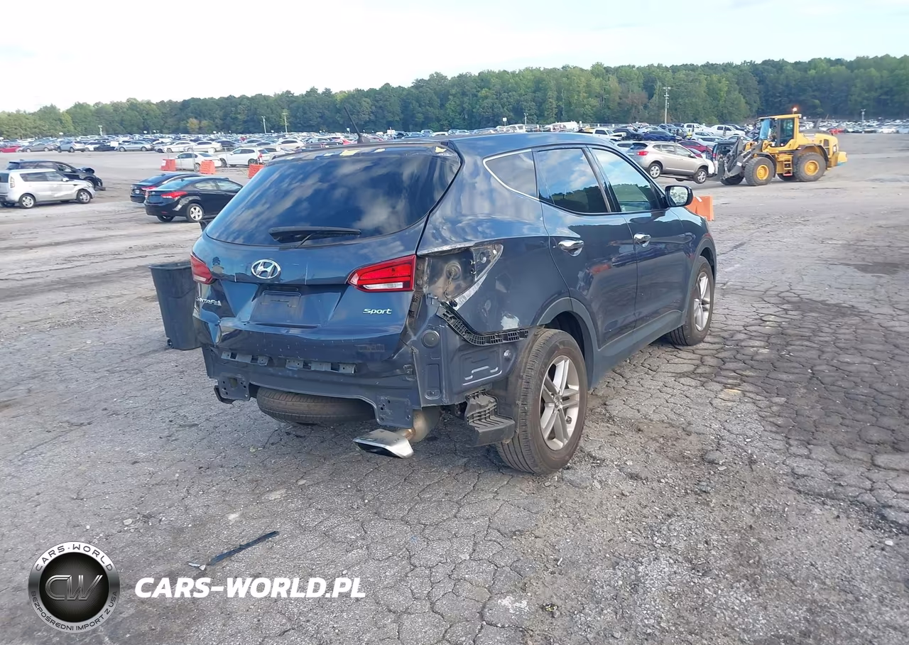 2018 Hyundai Santa Fe Sport 2.4L VIN:5NMZT3LBXJH092670 - 4