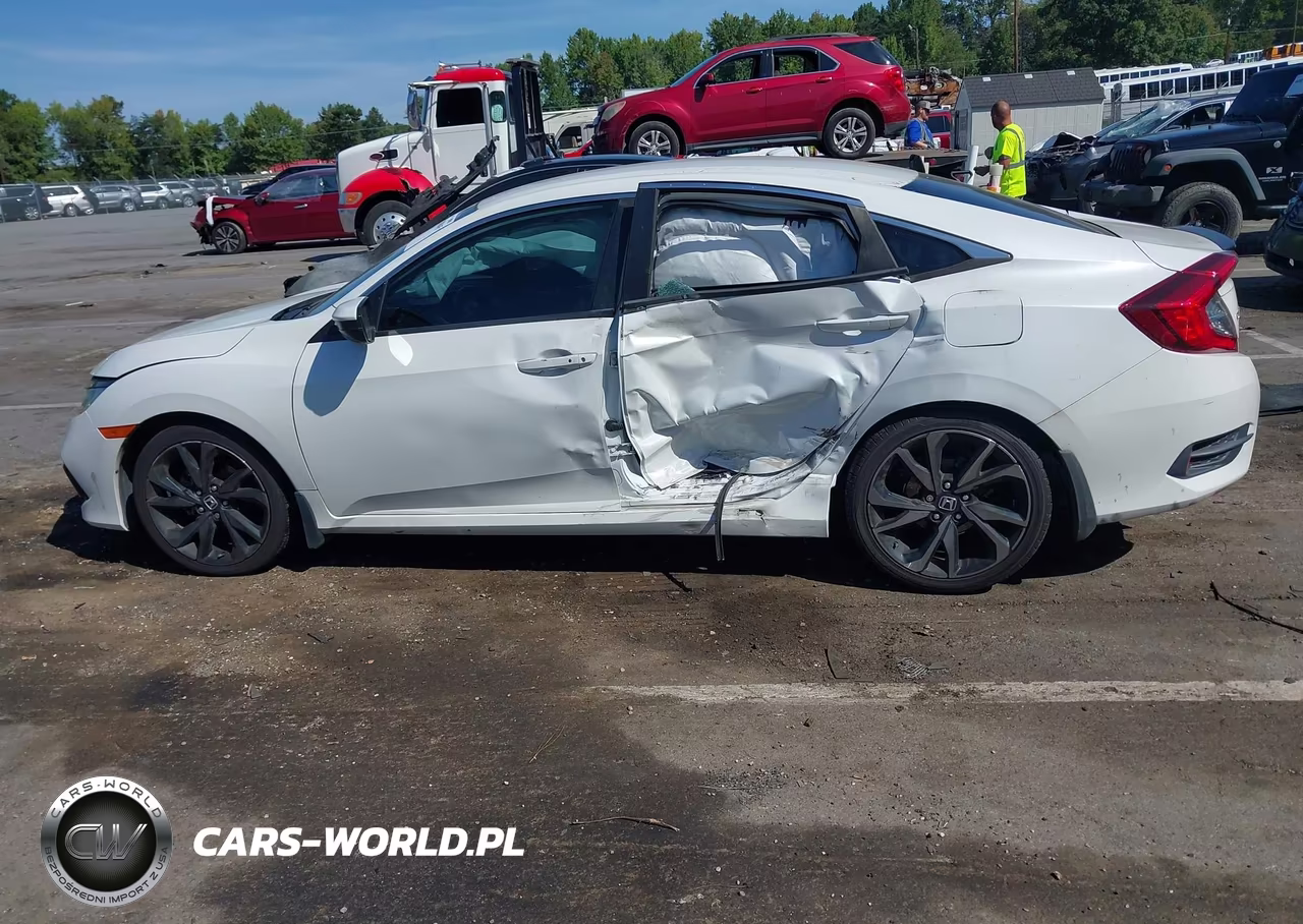 2021 Honda Civic Sport VIN:2HGFC2F81MH500293 - 14