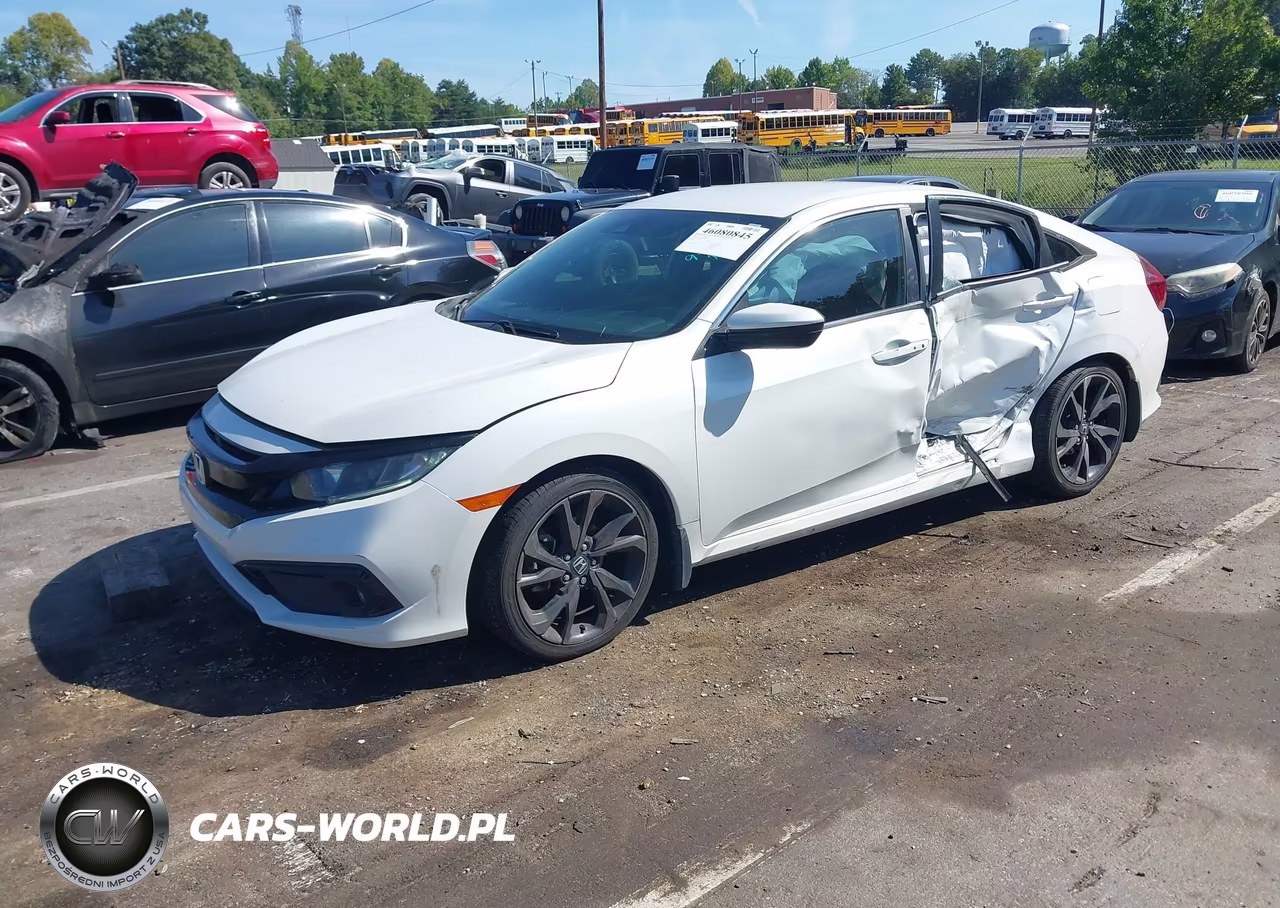 2021 Honda Civic Sport VIN:2HGFC2F81MH500293 - 2