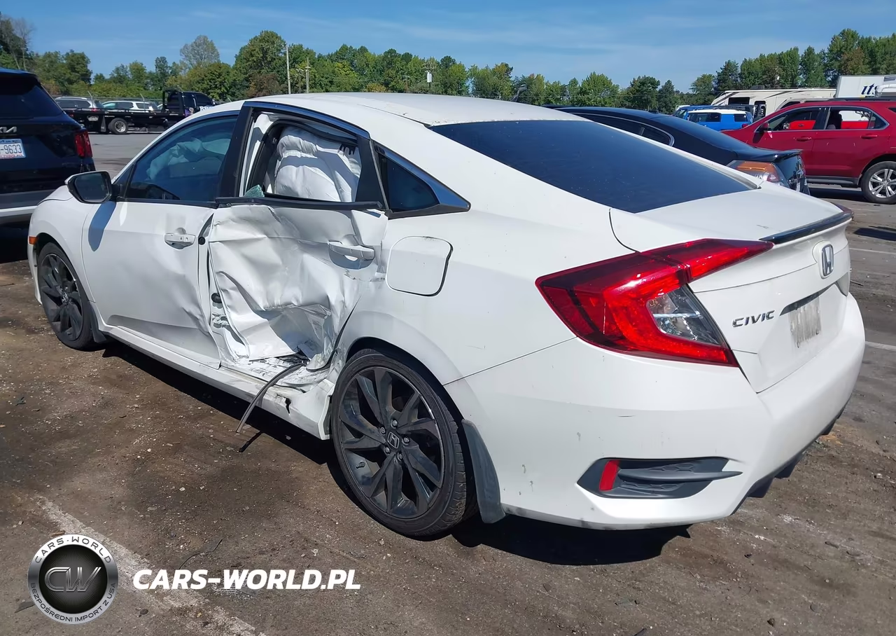 2021 Honda Civic Sport VIN:2HGFC2F81MH500293 - 6
