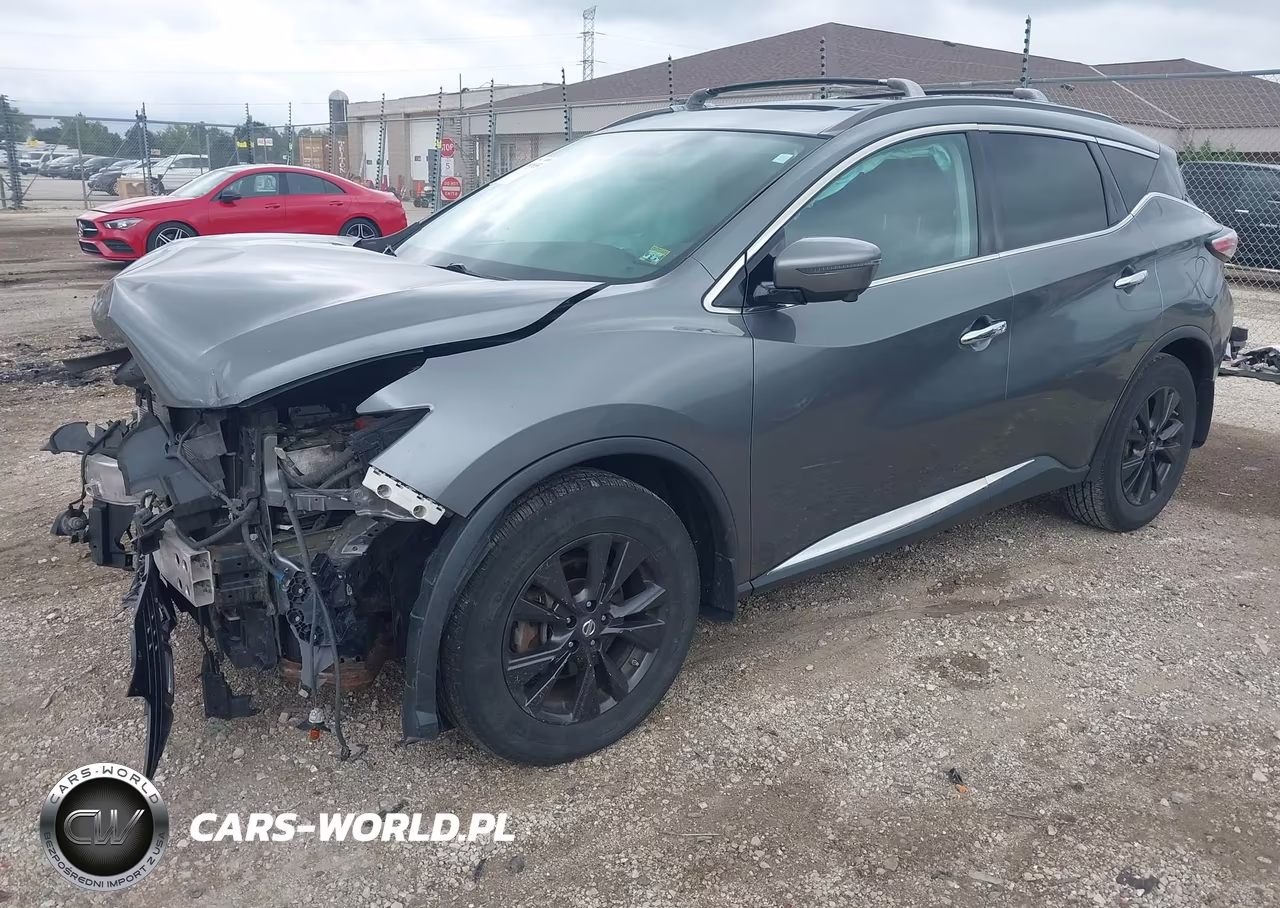 2017 Nissan Murano Sv VIN:5N1AZ2MH0HN149640 - 2
