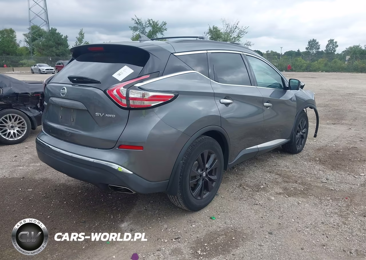 2017 Nissan Murano Sv VIN:5N1AZ2MH0HN149640 - 4
