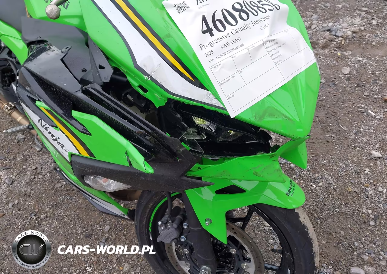 2025 Kawasaki Ex500 H VIN:ML5EXGH12SDA60460 - 15