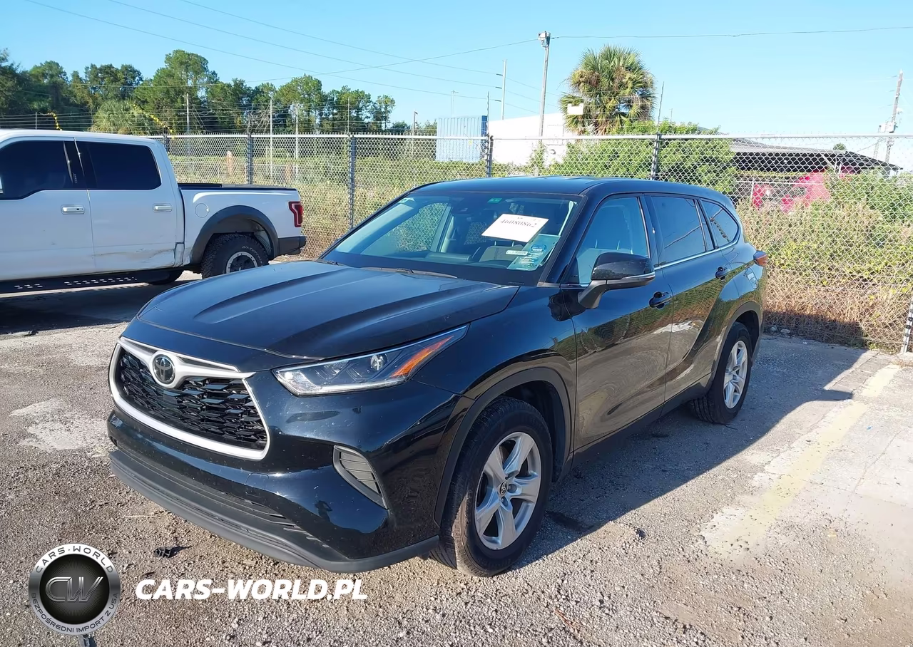 2021 Toyota Highlander L VIN:5TDCZRAH5MS078904 - 2