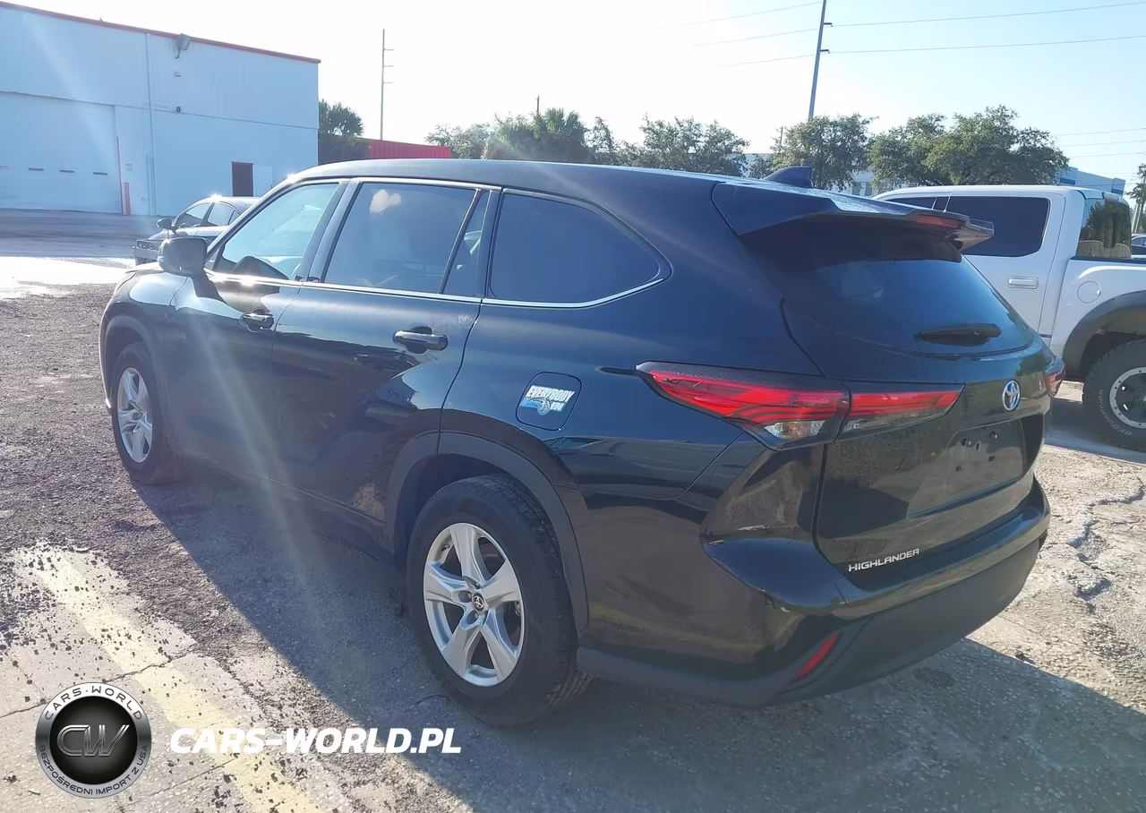 2021 Toyota Highlander L VIN:5TDCZRAH5MS078904 - 3