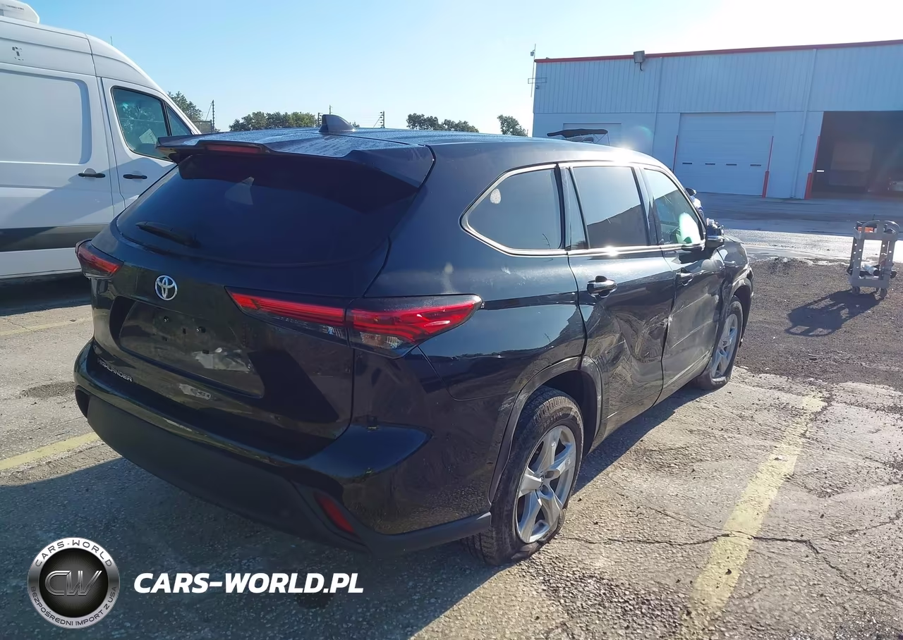 2021 Toyota Highlander L VIN:5TDCZRAH5MS078904 - 4