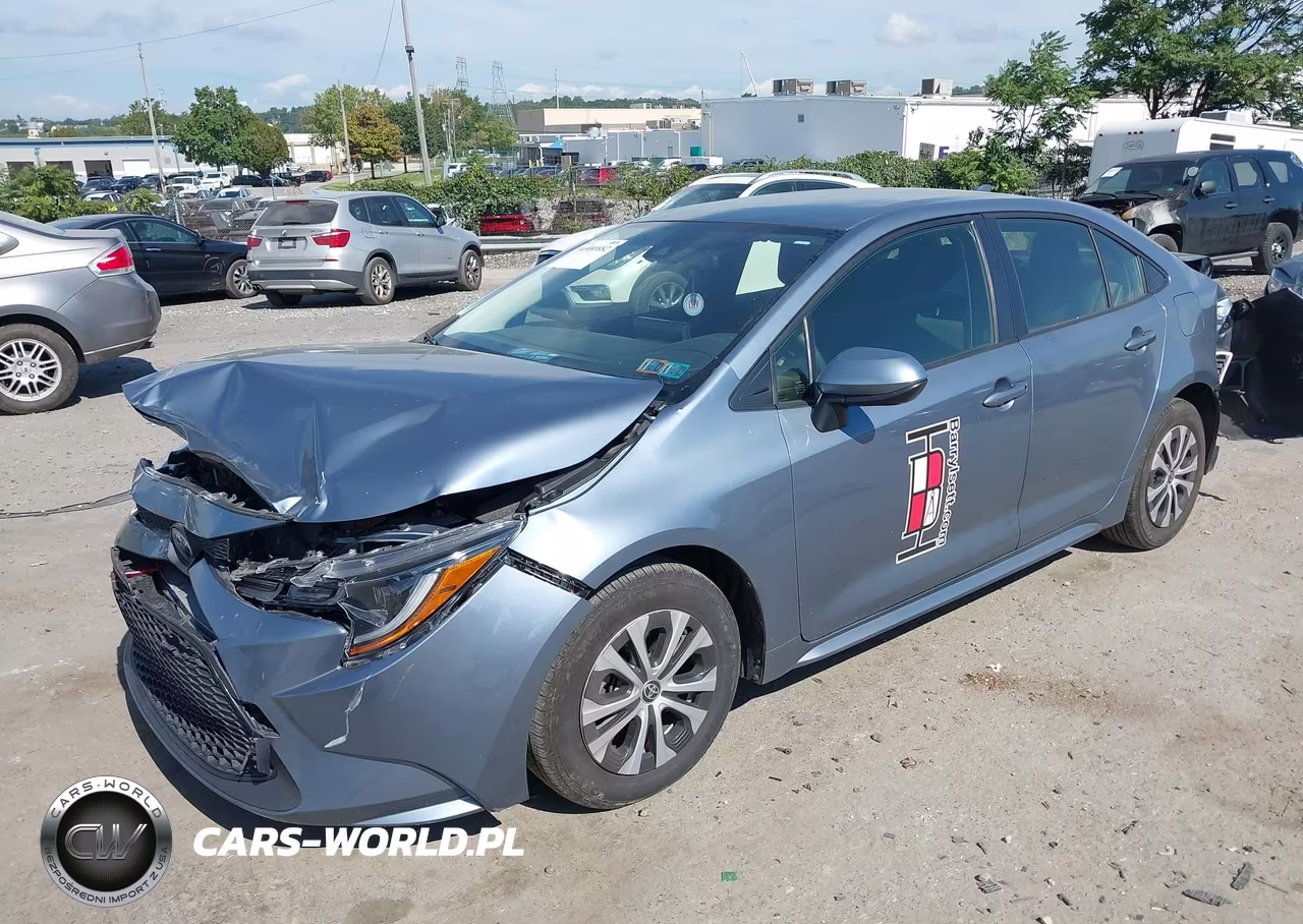 2022 Toyota Corolla Hybrid Le VIN:JTDEAMDE5N3013722 - 2