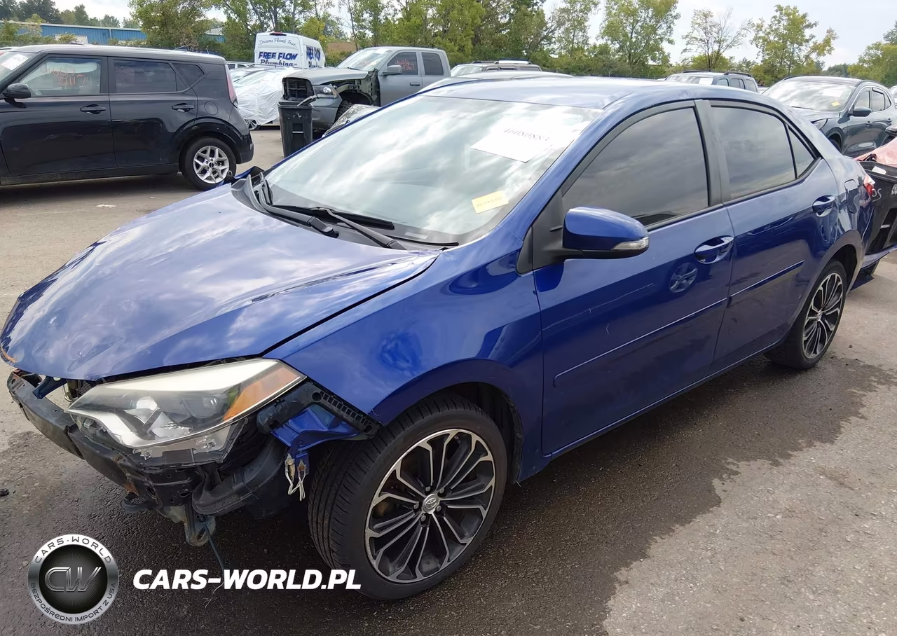 2016 Toyota Corolla S Plus VIN:5YFBURHE9GP413181 - 2