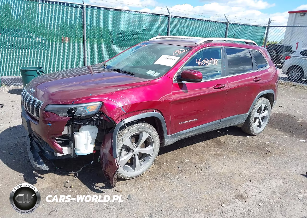 2019 Jeep Cherokee Limited 4X4 VIN:1C4PJMDX7KD393596 - 2