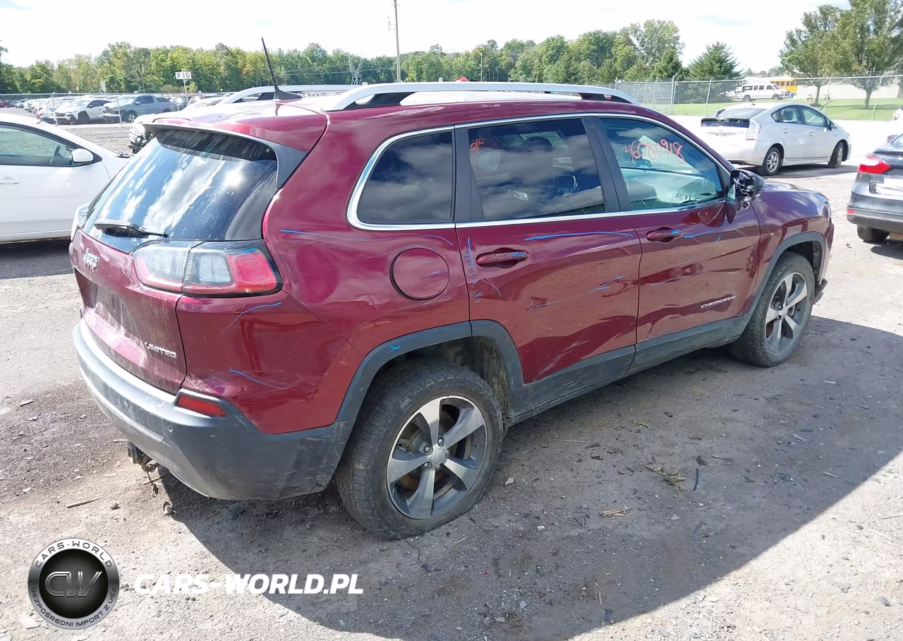 2019 Jeep Cherokee Limited 4X4 VIN:1C4PJMDX7KD393596 - 4
