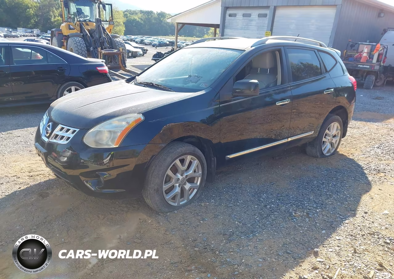 2011 Nissan Rogue Sv VIN:JN8AS5MV8BW666206 - 2