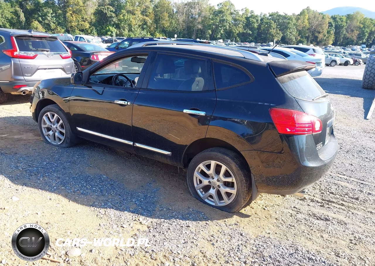 2011 Nissan Rogue Sv VIN:JN8AS5MV8BW666206 - 3