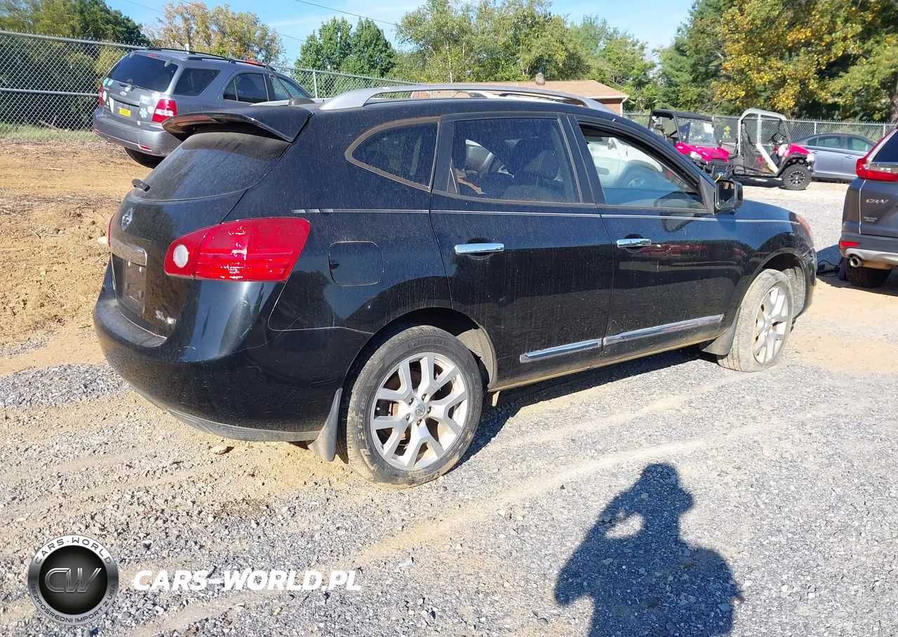 2011 Nissan Rogue Sv VIN:JN8AS5MV8BW666206 - 4