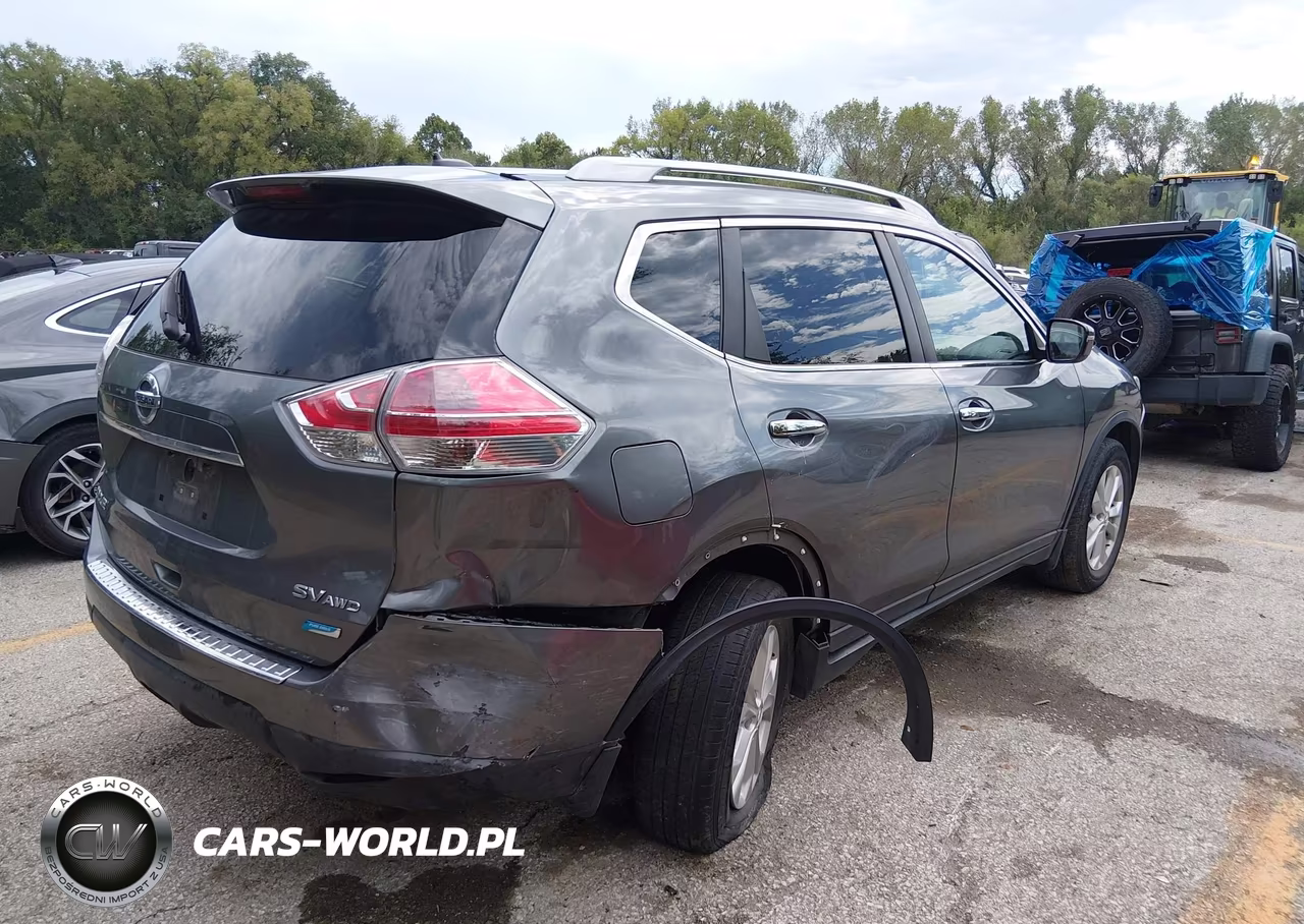 2014 Nissan Rogue Sv VIN:5N1AT2MV6EC809078 - 4