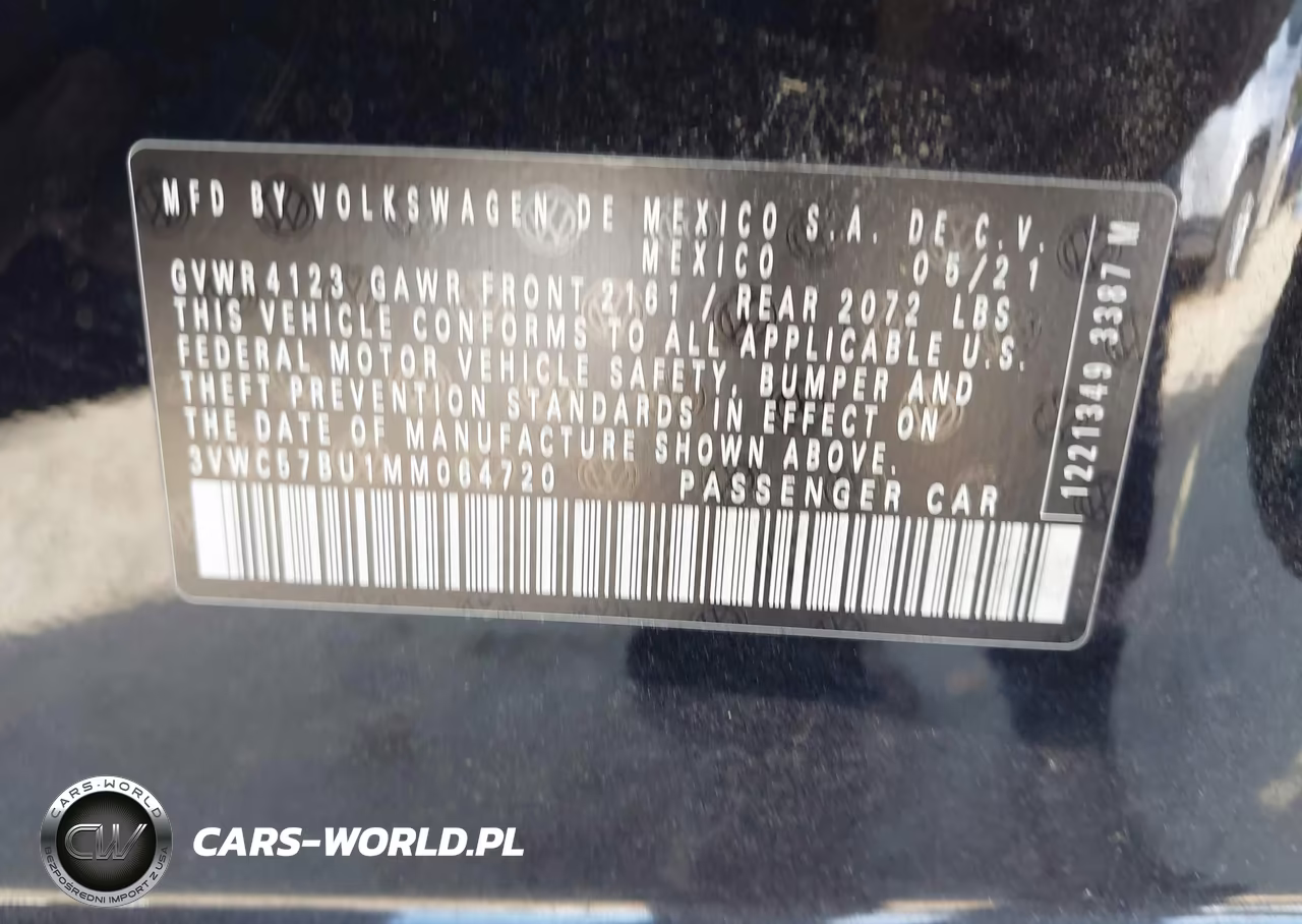 2021 Volkswagen Jetta 1.4T R-Line-1.4T S-1.4T Se VIN:3VWC57BU1MM064720 - 9