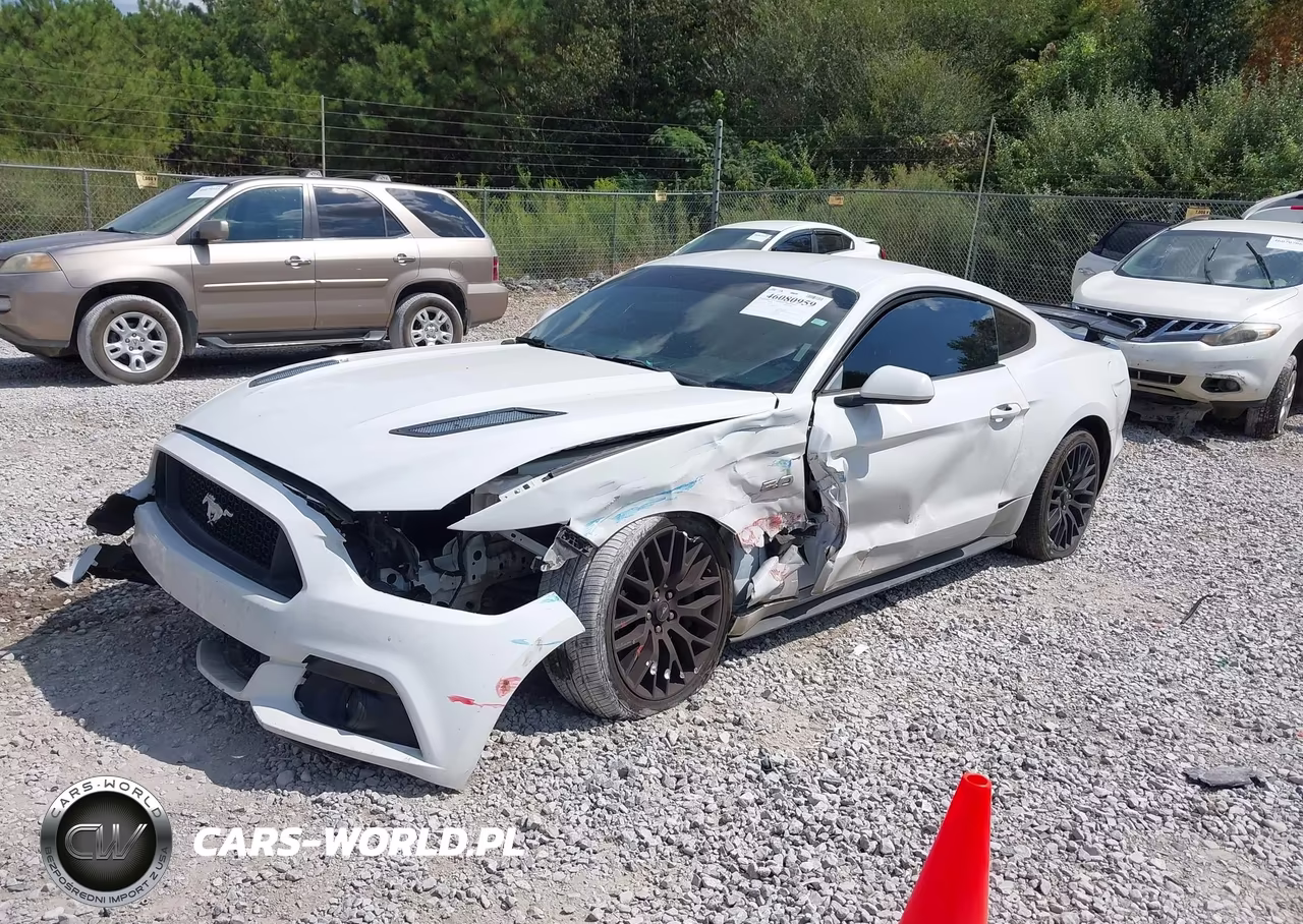 2017 Ford Mustang Gt VIN:1FA6P8CF3H5270123 - 2