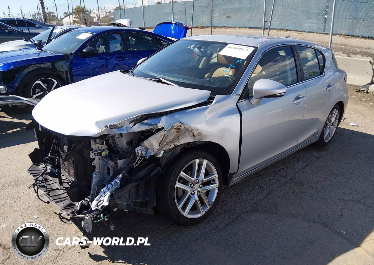 2014 Lexus Ct 200H VIN:JTHKD5BH6E2183850 - 2