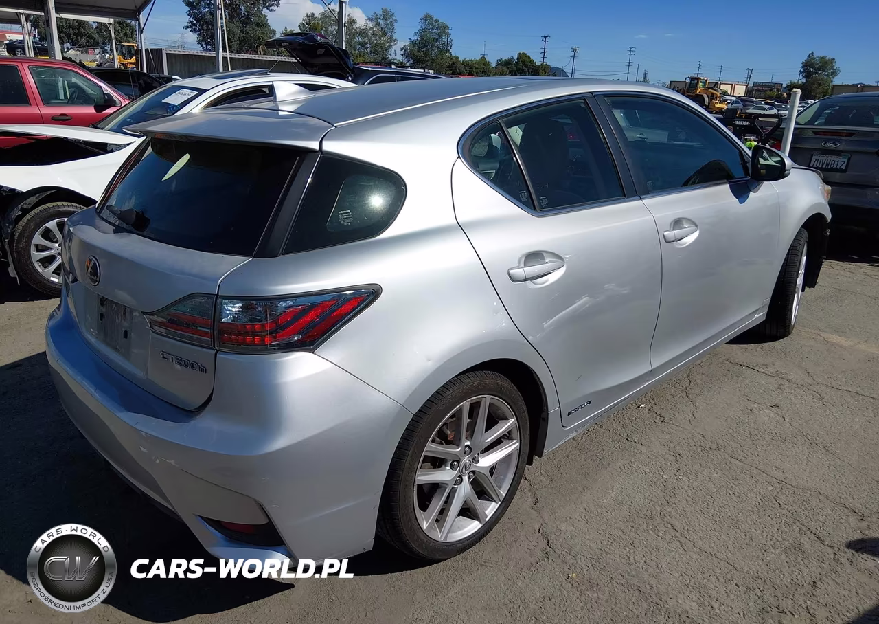 2014 Lexus Ct 200H VIN:JTHKD5BH6E2183850 - 4