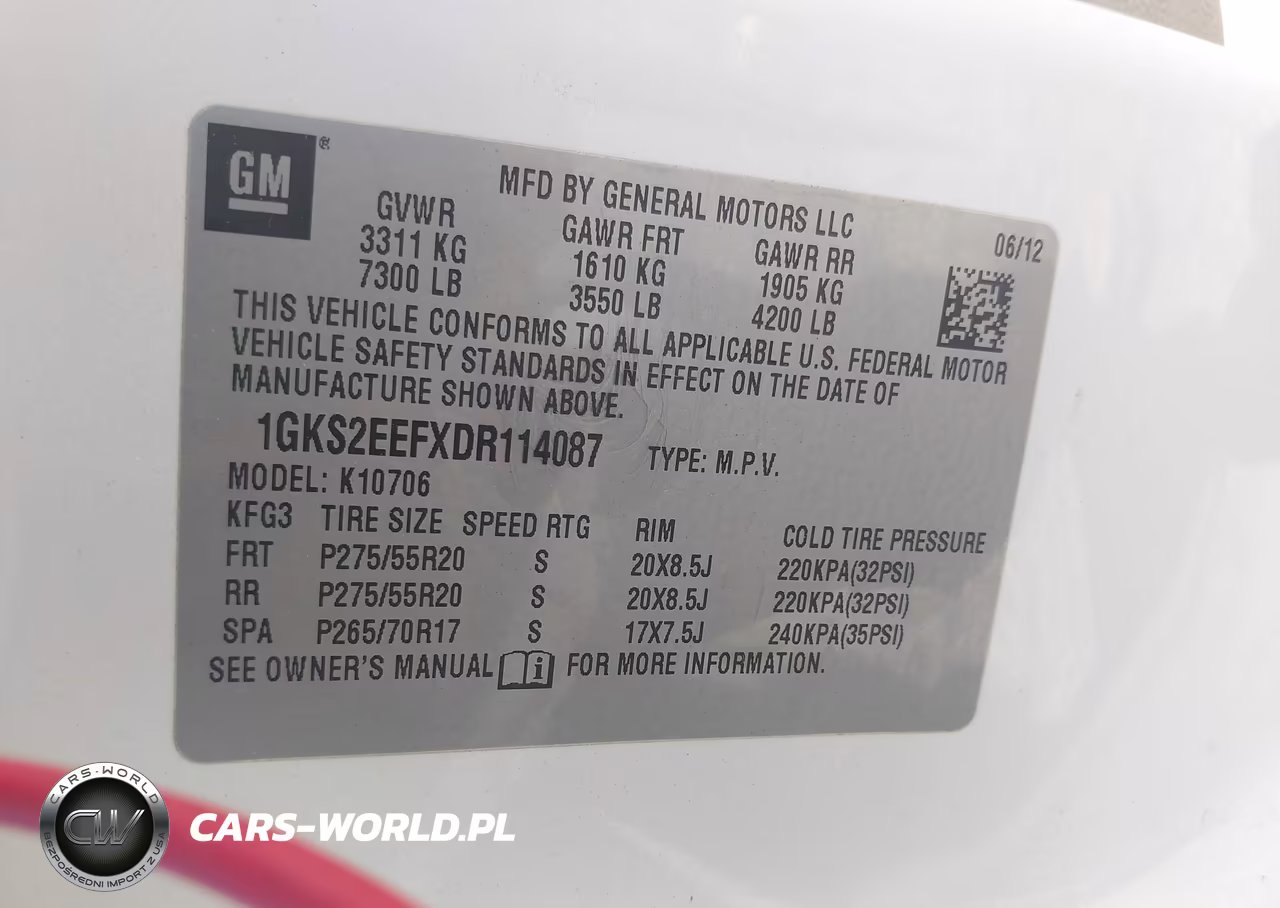 2013 GMC Yukon Denali VIN:1GKS2EEFXDR114087 - 9