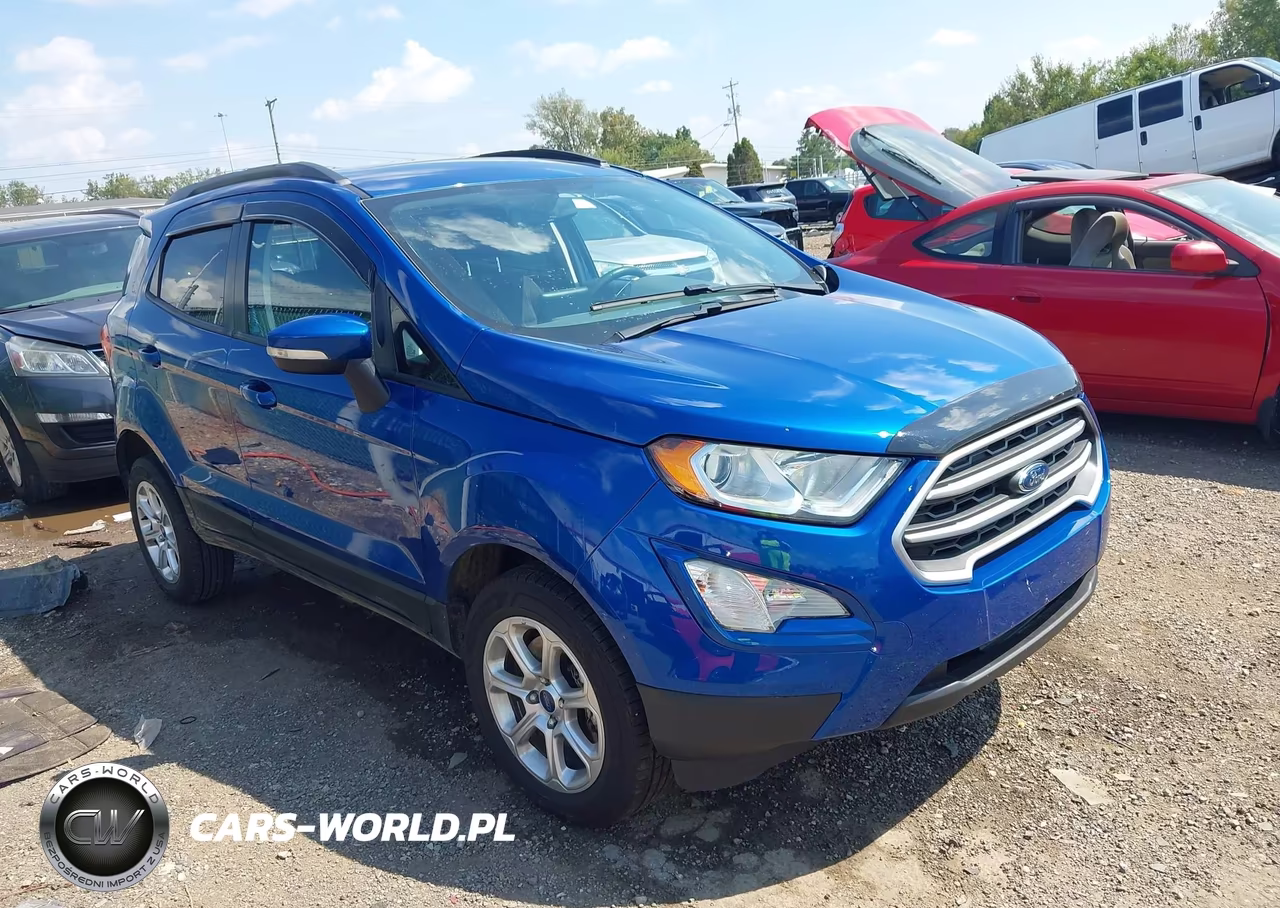 2018 Ford Ecosport Se VIN:MAJ6P1UL2JC248014 - 1