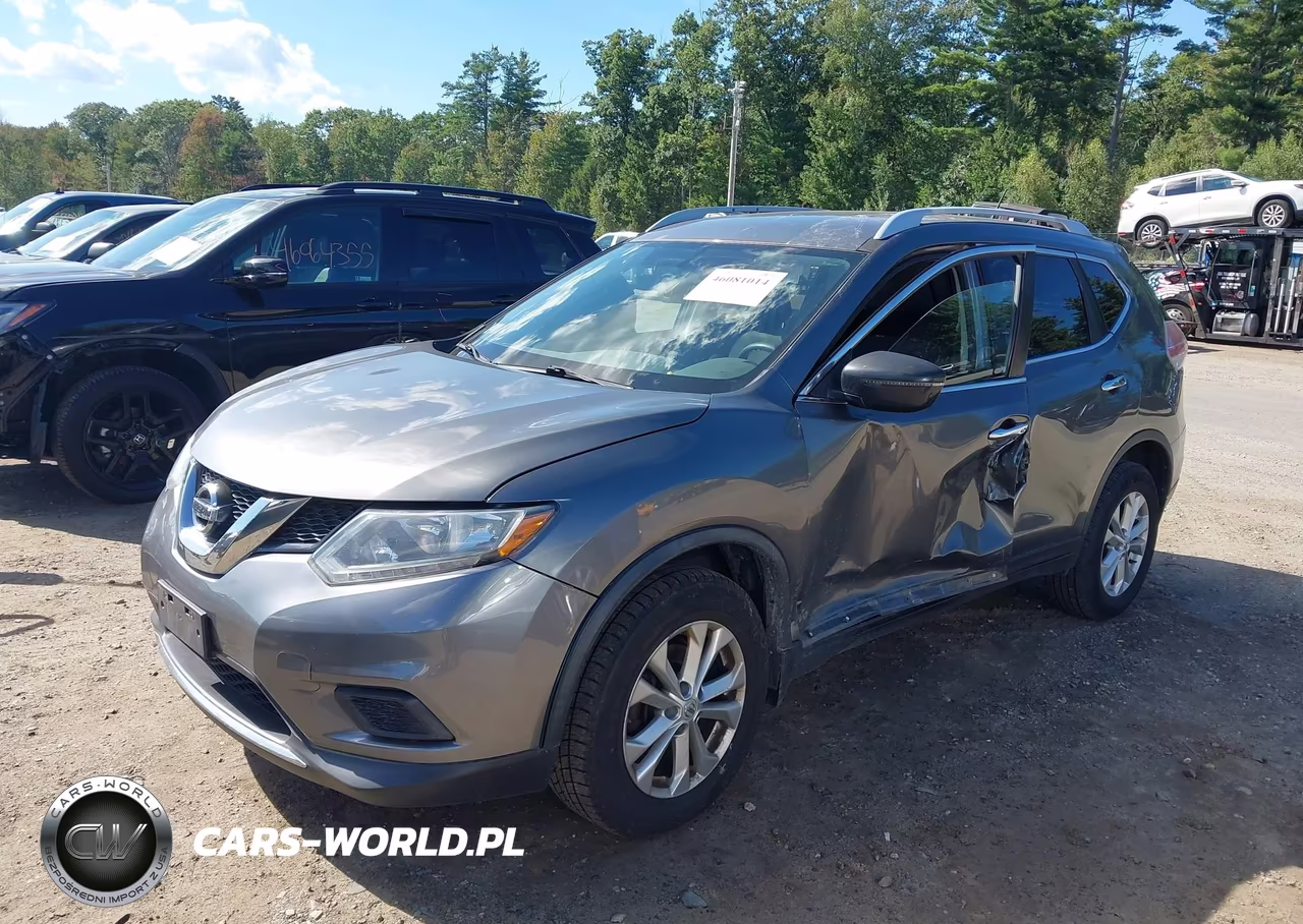2016 Nissan Rogue Sv VIN:JN8AT2MV6GW148808 - 2