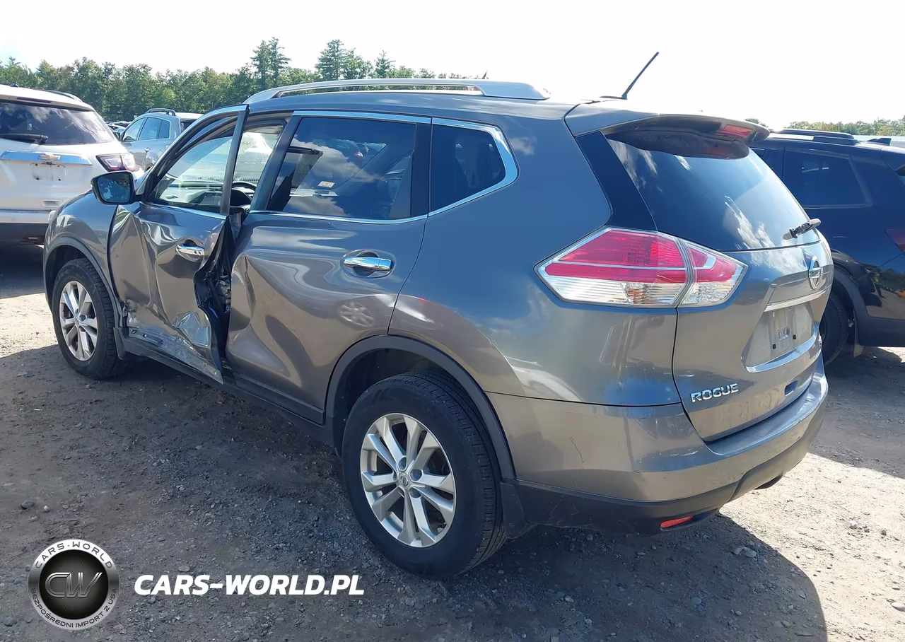 2016 Nissan Rogue Sv VIN:JN8AT2MV6GW148808 - 3