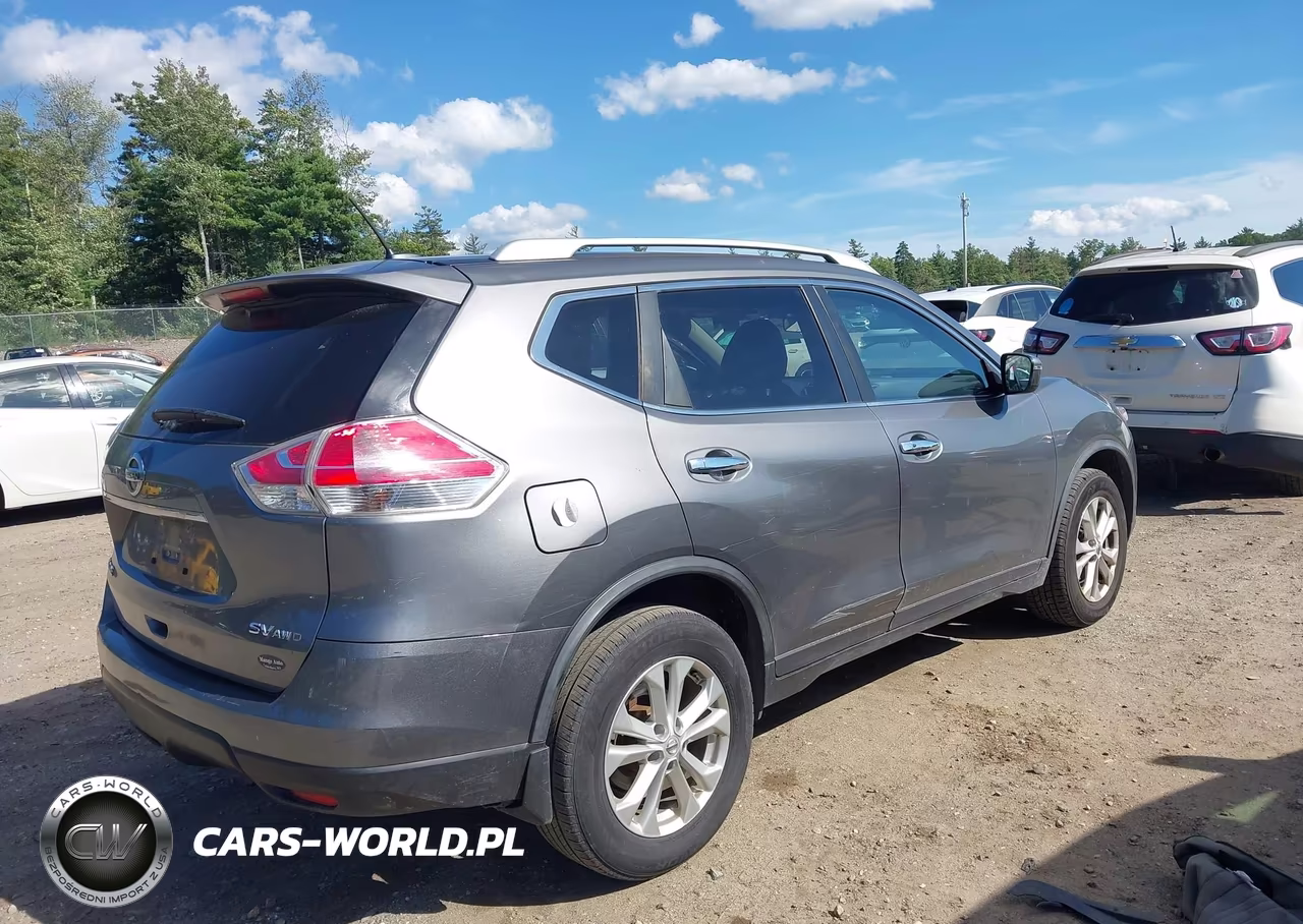 2016 Nissan Rogue Sv VIN:JN8AT2MV6GW148808 - 4