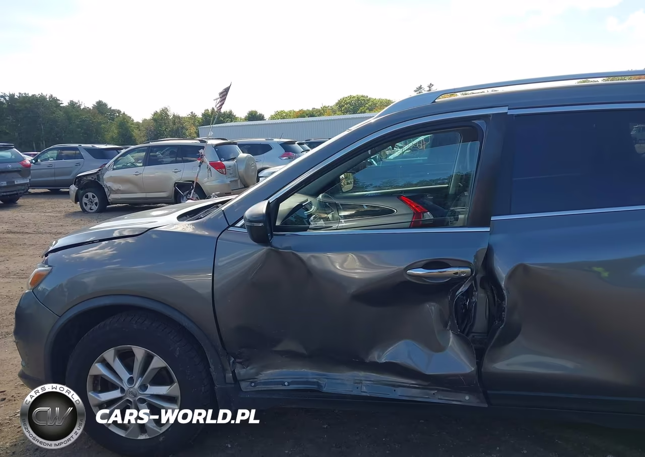 2016 Nissan Rogue Sv VIN:JN8AT2MV6GW148808 - 6