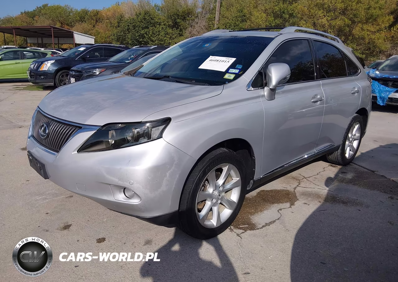 2012 Lexus Rx 350 VIN:2T2ZK1BA0CC076997 - 2
