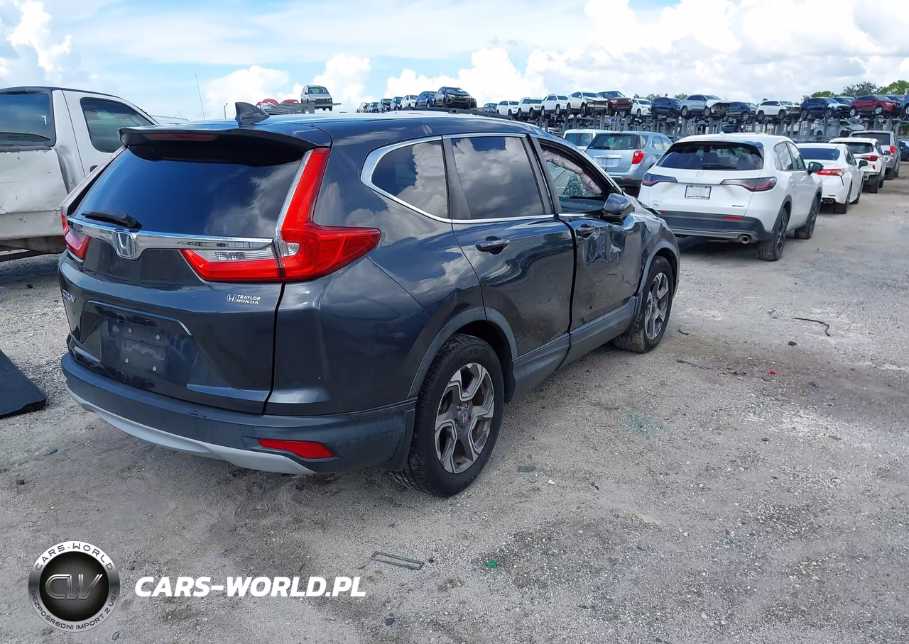 2017 Honda Cr-V Ex VIN:7FARW1H50HE010413 - 4