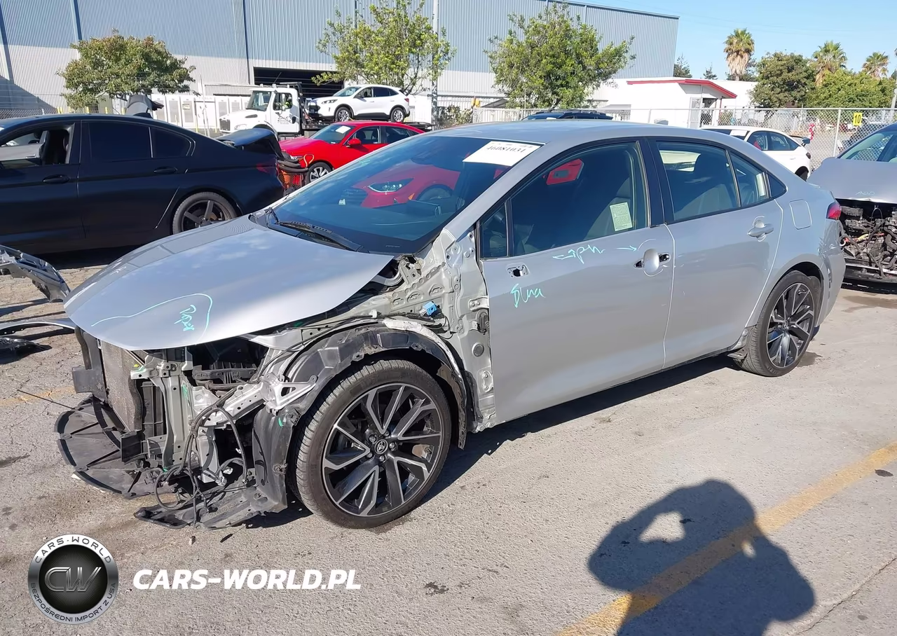 2020 Toyota Corolla Se VIN:JTDS4RCE9LJ033182 - 2