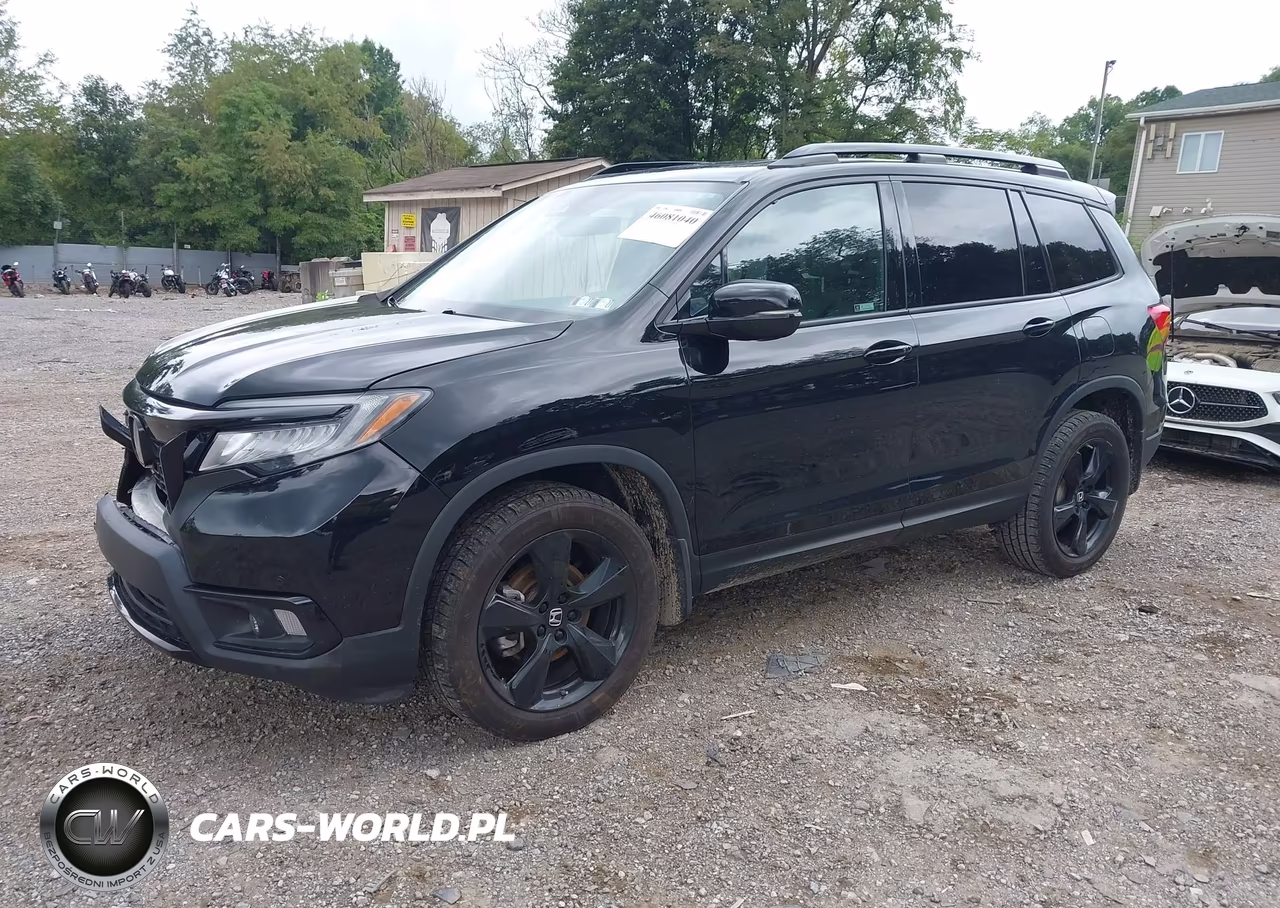 2021 Honda Passport Awd Elite VIN:5FNYF8H07MB003487 - 2