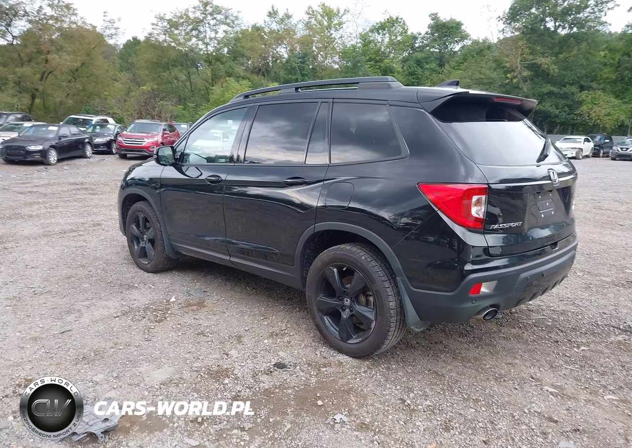 2021 Honda Passport Awd Elite VIN:5FNYF8H07MB003487 - 3