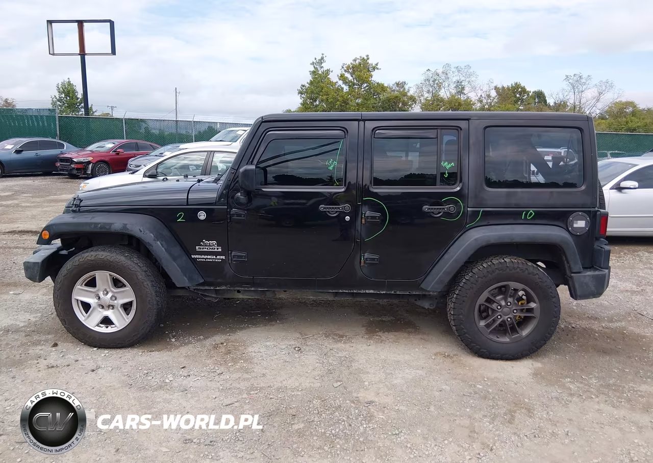 2016 Jeep Wrangler Unlimited Sport VIN:1C4BJWDG9GL102809 - 14