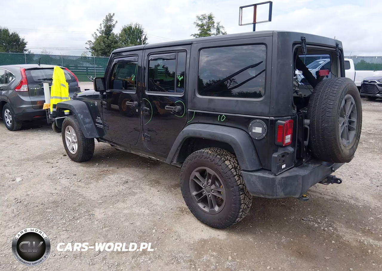 2016 Jeep Wrangler Unlimited Sport VIN:1C4BJWDG9GL102809 - 3