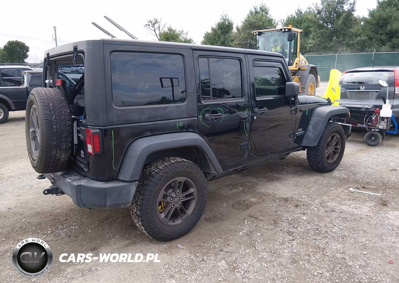 2016 Jeep Wrangler Unlimited Sport VIN:1C4BJWDG9GL102809 - 4