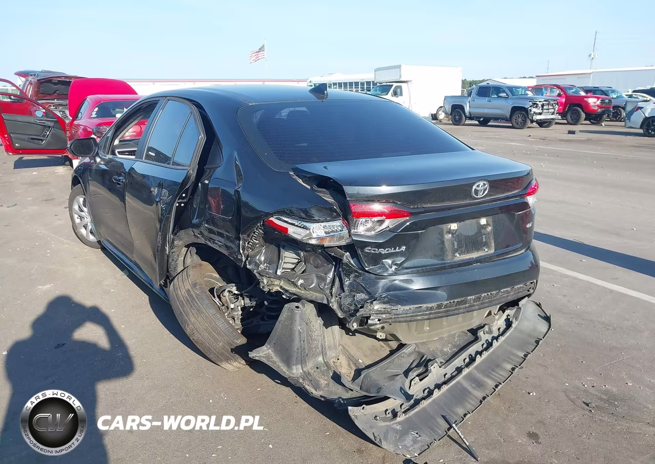 2021 Toyota Corolla Le VIN:5YFEPMAE8MP234420 - 3