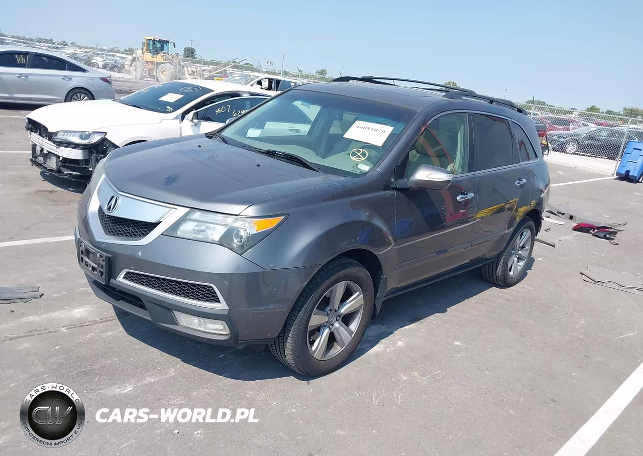 2011 Acura Mdx VIN:2HNYD2H25BH543605 - 2