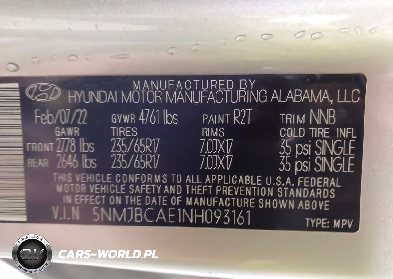 2022 Hyundai Tucson Sel VIN:5NMJBCAE1NH093161 - 9