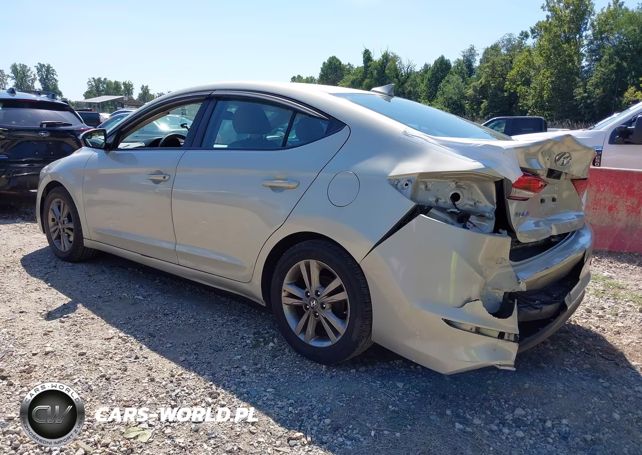 2017 Hyundai Elantra Se VIN:KMHD84LF2HU245352 - 3