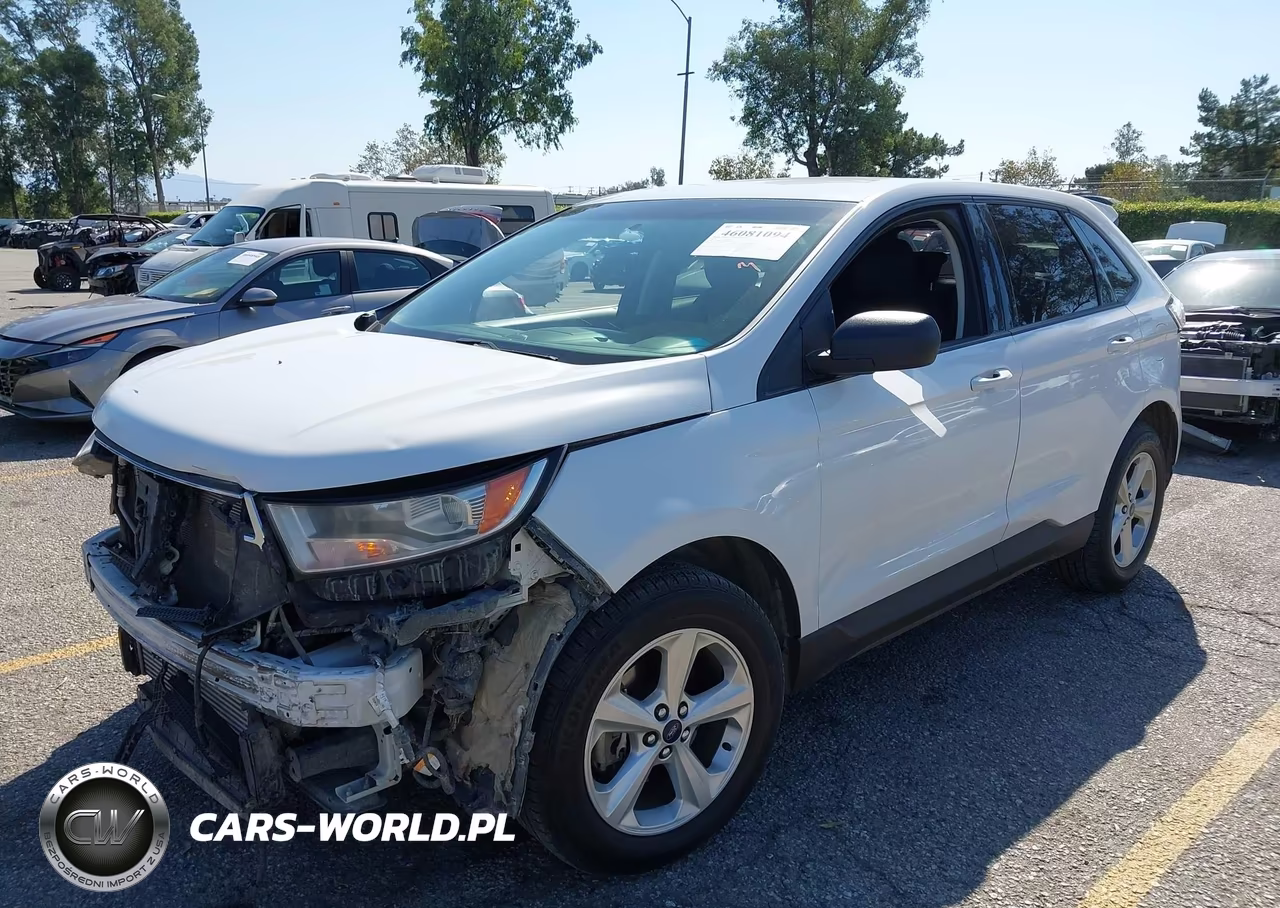 2016 Ford Edge Se VIN:2FMPK3G94GBB20645 - 2