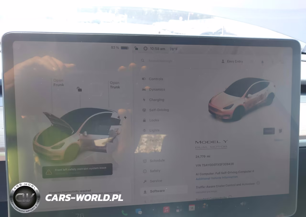 2025 Tesla Model Y Performance Dual Motor All-Wheel Drive VIN:7SAYGDEFXSF309436 - 7