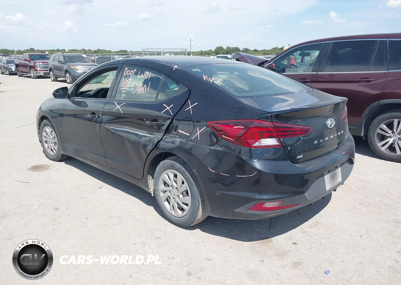 2019 Hyundai Elantra Se VIN:KMHD74LFXKU781217 - 3