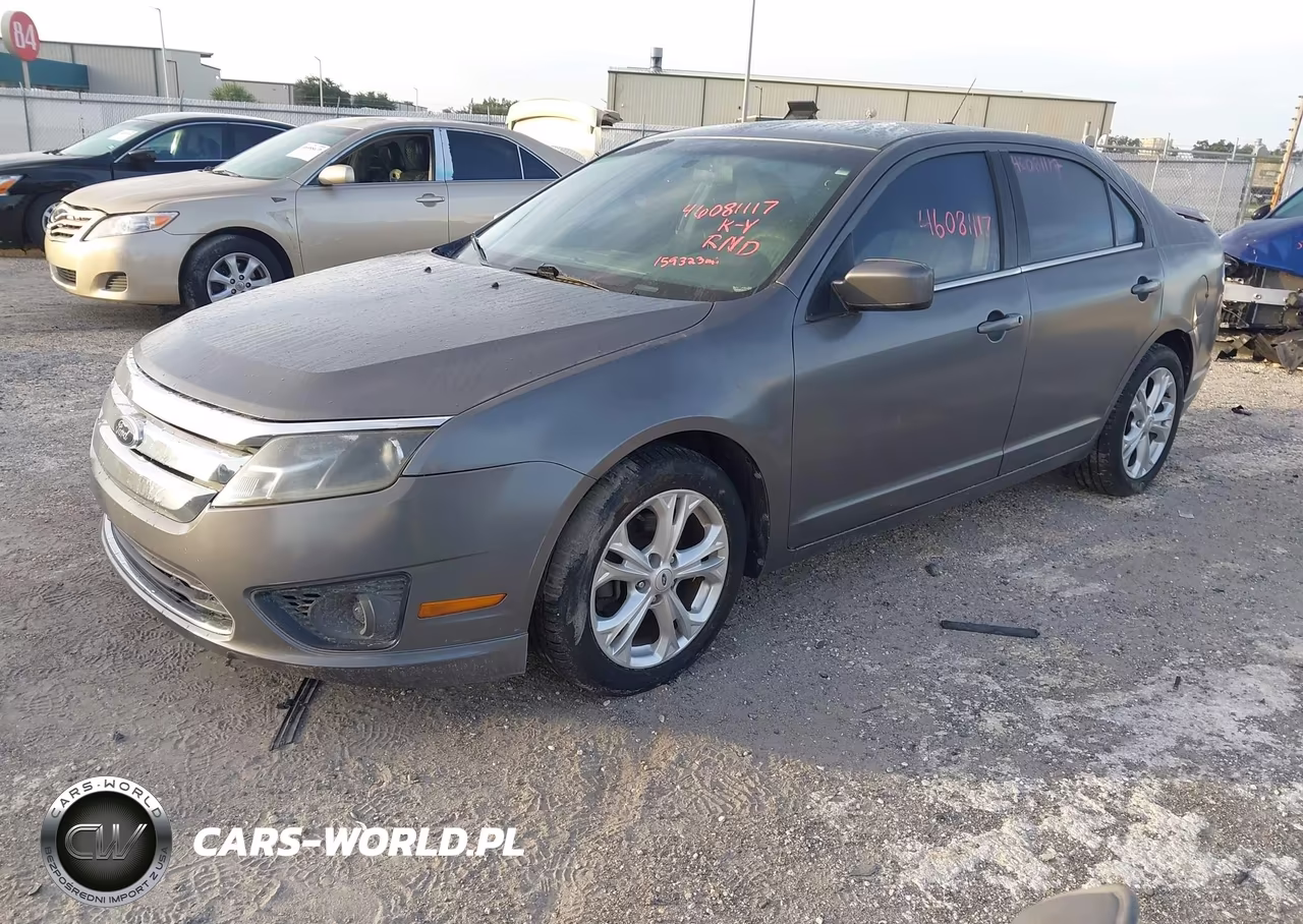 2012 Ford Fusion Se VIN:3FAHP0HA4CR190889 - 2