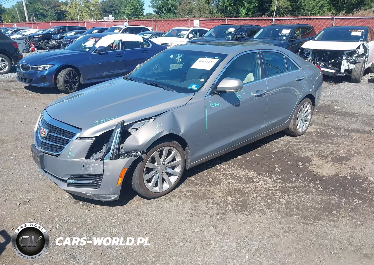 2017 Cadillac Ats Luxury VIN:1G6AH5RX3H0157594 - 2