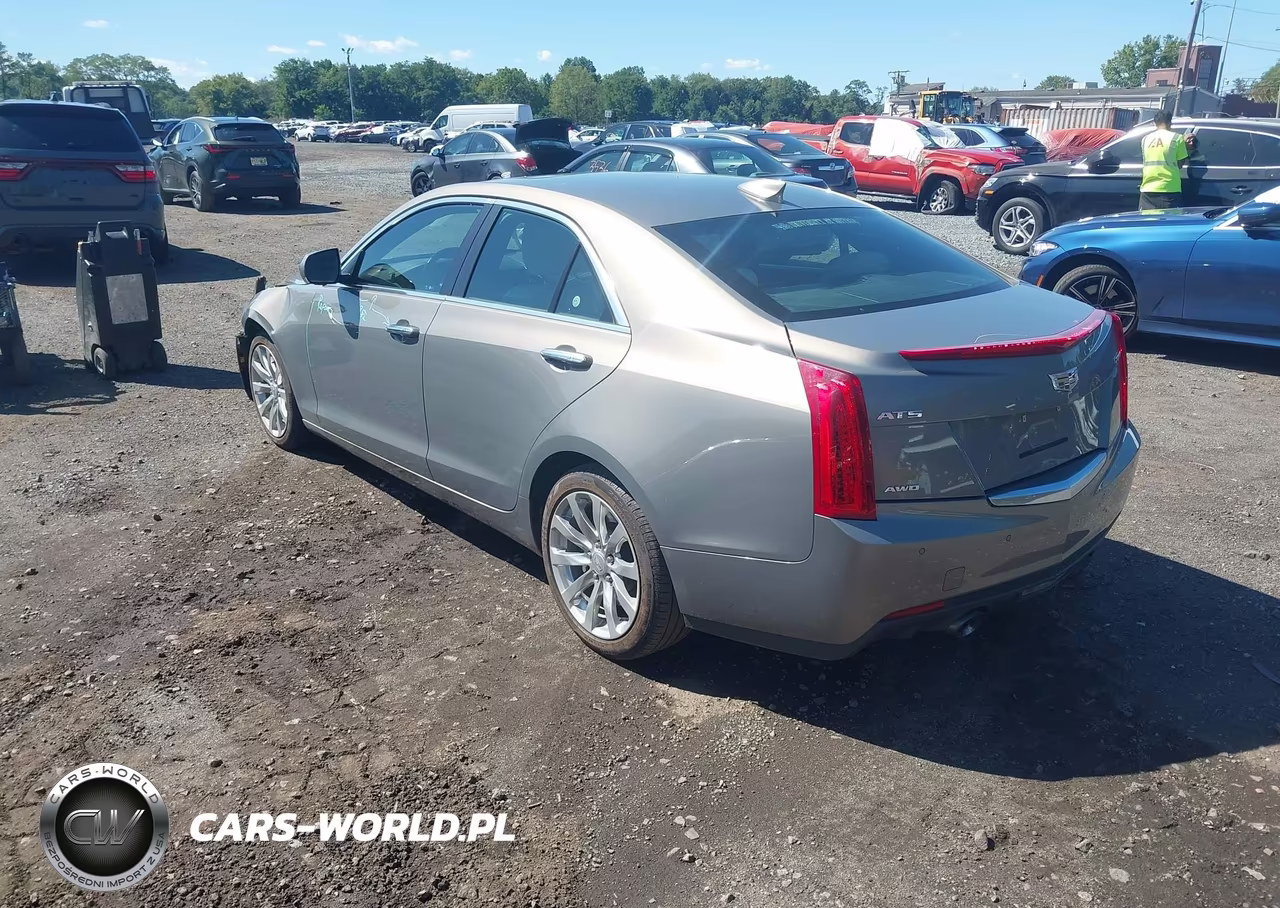 2017 Cadillac Ats Luxury VIN:1G6AH5RX3H0157594 - 3